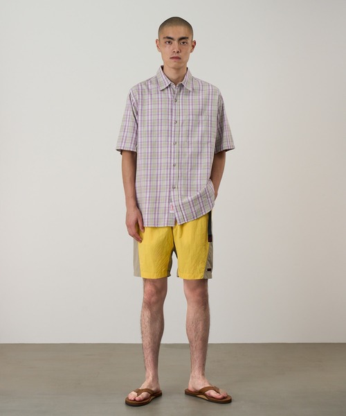 Gramicci(グラミチ)の「NYLON BLOCK SHORT / ナイロンブロックショーツ Gramicci グラミチ(その他パンツ・メンズ・グリーン系その他/ブラック/イエロー系その他・S/M/L/XL/XXL)」の9枚目の写真