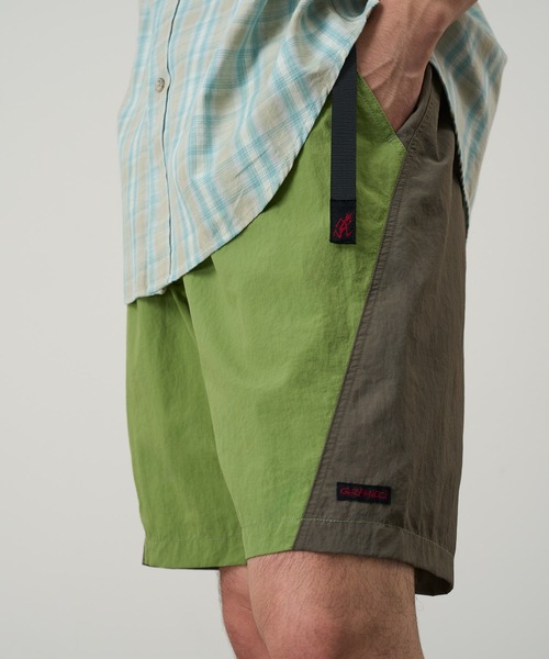 Gramicci(グラミチ)の「NYLON BLOCK SHORT / ナイロンブロックショーツ Gramicci グラミチ(その他パンツ・メンズ・グリーン系その他/ブラック/イエロー系その他・S/M/L/XL/XXL)」の5枚目の写真