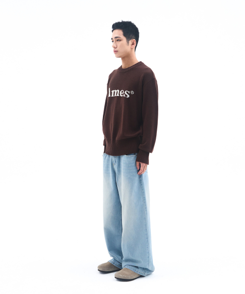 AMESWORLDWIDE（アメスワールドワイド）の「BASIC PULLOVER KNIT BROWN（ニット/セーター・レディース・その他・MEDIUM/SMALL/LARGE）」の5枚目の写真