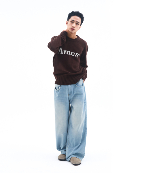 AMESWORLDWIDE（アメスワールドワイド）の「BASIC PULLOVER KNIT BROWN（ニット/セーター・レディース・その他・MEDIUM/SMALL/LARGE）」の7枚目の写真