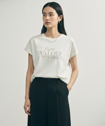 【新色追加】BEAUTY FORM-T cotton ロゴ フレンチスリーブ Tシャツ