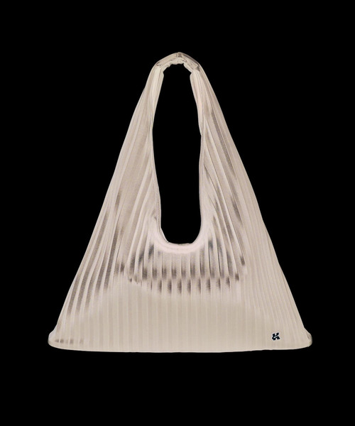 Knuth Marf(クヌースマーフ)の「Knuth Marf/クヌースマーフ leather pleats bag(ショルダーバッグ・レディース・シルバー/ブラック・FREE)」の5枚目の写真