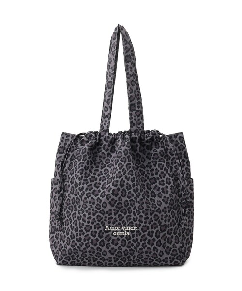 ITS'DEMO（イッツデモ）の「【A4対応】ラタプリントトート（トートバッグ・レディース・グリーン系その他2/ブラック系/グレー系/オレンジ系その他2/ダークブラウン系・00）」の16枚目の写真