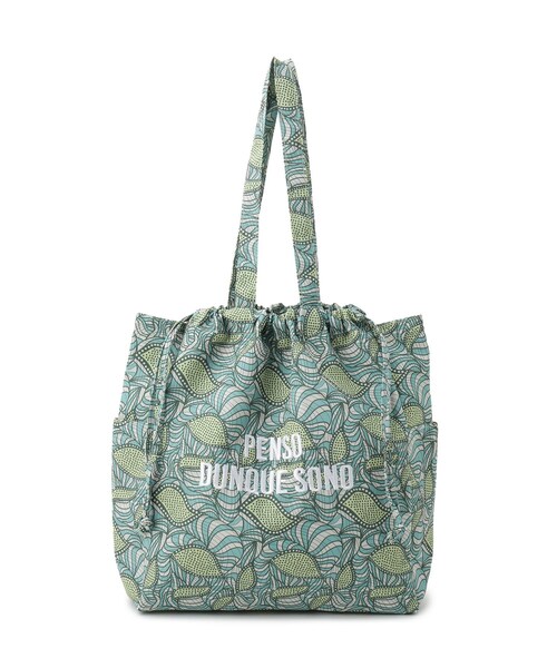 ITS'DEMO（イッツデモ）の「【A4対応】ラタプリントトート（トートバッグ・レディース・グリーン系その他2/ブラック系/グレー系/オレンジ系その他2/ダークブラウン系・00）」の20枚目の写真