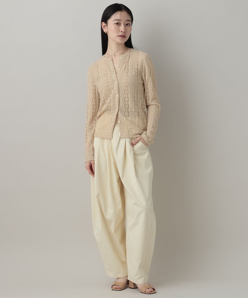 A part by(アパートバイ)の「カットレースカーディガン(カーディガン/ボレロ・レディース・ブラック/オフホワイト/ベージュ系その他・FREE)」の16枚目の写真