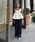 ANDRESD�i�A���h���X�h�j�́u�{�����[�����{���y�v�����Z�b�g�A�b�v�h���X / volume ribbon peplum setup dress�i�p���c�h���X�j�v�b�z���C�g�n���̑�