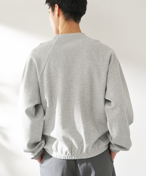 B.C STOCK（ベーセーストック）の「ANTS & ELEPHANTS / アンツアンドエレファンツ   Wジャージー バレルクルー（スウェット・メンズ・ネイビー/グレー/ピンク/ブルー系その他・MEDIUM/LARGE）」の6枚目の写真