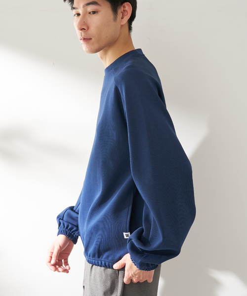 B.C STOCK（ベーセーストック）の「ANTS & ELEPHANTS / アンツアンドエレファンツ   Wジャージー バレルクルー（スウェット・メンズ・ネイビー/グレー/ピンク/ブルー系その他・MEDIUM/LARGE）」の9枚目の写真