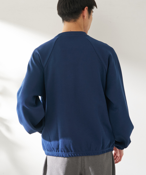 B.C STOCK（ベーセーストック）の「ANTS & ELEPHANTS / アンツアンドエレファンツ   Wジャージー バレルクルー（スウェット・メンズ・ネイビー/グレー/ピンク/ブルー系その他・MEDIUM/LARGE）」の10枚目の写真