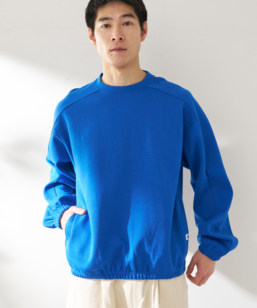 B.C STOCK（ベーセーストック）の「ANTS & ELEPHANTS / アンツアンドエレファンツ   Wジャージー バレルクルー（スウェット・メンズ・ネイビー/グレー/ピンク/ブルー系その他・MEDIUM/LARGE）」の12枚目の写真