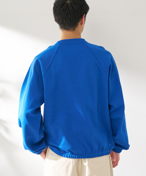 B.C STOCK（ベーセーストック）の「ANTS & ELEPHANTS / アンツアンドエレファンツ   Wジャージー バレルクルー（スウェット・メンズ・ネイビー/グレー/ピンク/ブルー系その他・MEDIUM/LARGE）」の14枚目の写真