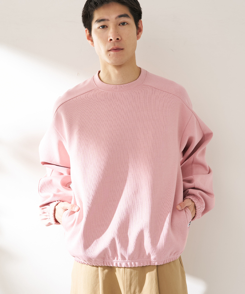 B.C STOCK（ベーセーストック）の「ANTS & ELEPHANTS / アンツアンドエレファンツ   Wジャージー バレルクルー（スウェット・メンズ・ネイビー/グレー/ピンク/ブルー系その他・MEDIUM/LARGE）」の16枚目の写真