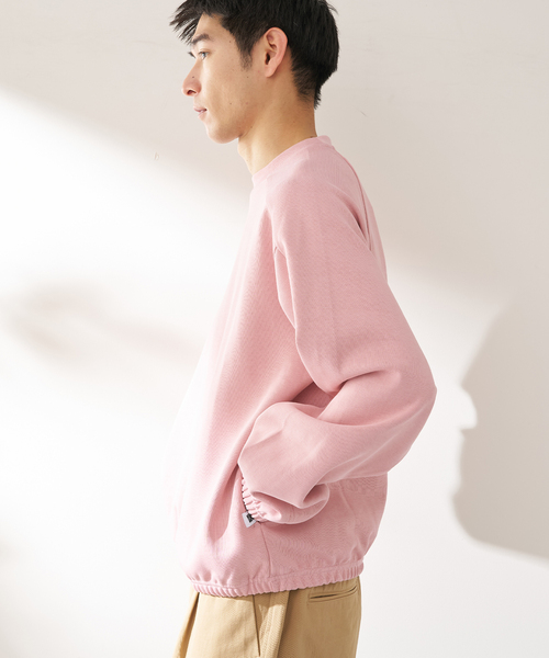 B.C STOCK（ベーセーストック）の「ANTS & ELEPHANTS / アンツアンドエレファンツ   Wジャージー バレルクルー（スウェット・メンズ・ネイビー/グレー/ピンク/ブルー系その他・MEDIUM/LARGE）」の17枚目の写真