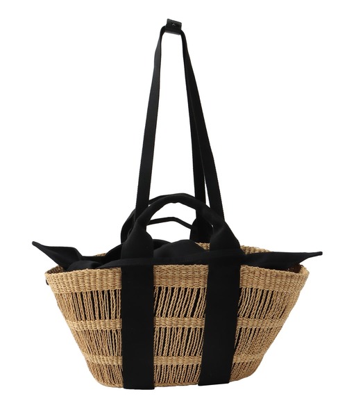 MUUN（ムーニュ）の「MUUN / GEORGE NET(ジョージ ネット)（かごバッグ・レディース・ナチュラル・FREE）」の6枚目の写真