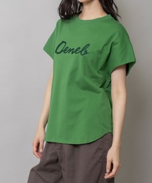 ロゴ刺繍Tシャツ