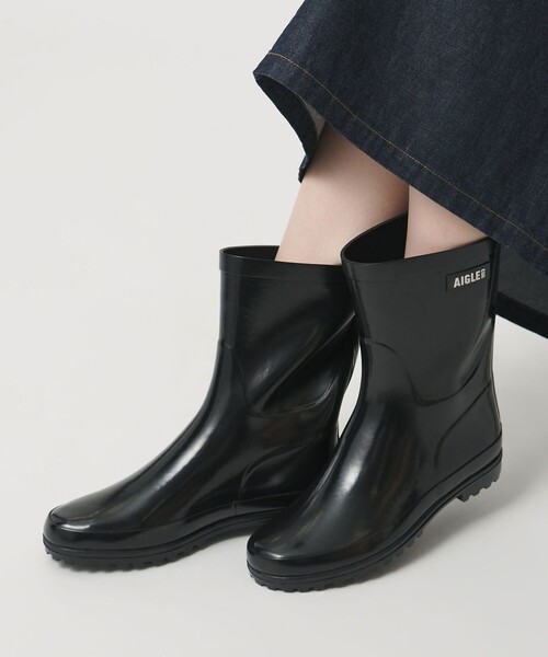 AIGLE(エーグル)の「<AIGLE> ELIOSA BOTTIL(レインシューズ・レディース・ブラック・37/39/38/36)」の14枚目の写真