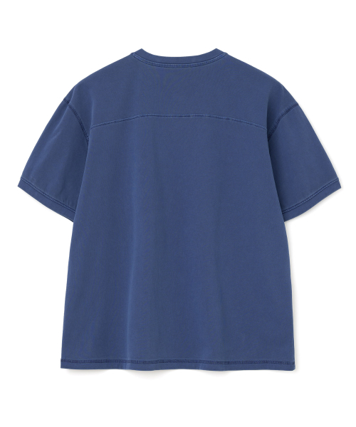 Millo Archive（ミロ アーカイブ）の「クラインウォッシュドヘンリーネックTシャツ[ウォッシュドブルー]（Tシャツ/カットソー・メンズ・その他・MEDIUM/LARGE/X-LARGE）」の6枚目の写真