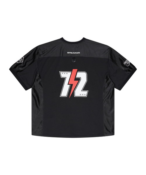 JAMIE WEST(ジェイミーウエスト)の「JW VネックメッシュバイカージャージTシャツ(ブラック)(Tシャツ/カットソー・レディース・その他・MEDIUM/LARGE/X-LARGE)」の11枚目の写真