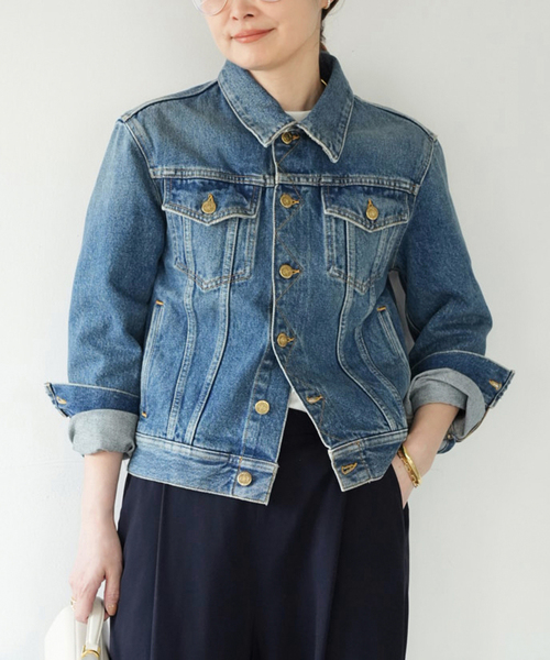【GOLDEN GOOSE / ゴールデングース】 WASHED DENIM JACKET