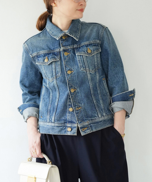 【GOLDEN GOOSE / ゴールデングース】 WASHED DENIM JACKET