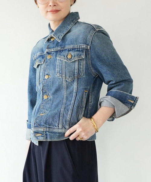 【GOLDEN GOOSE / ゴールデングース】 WASHED DENIM JACKET