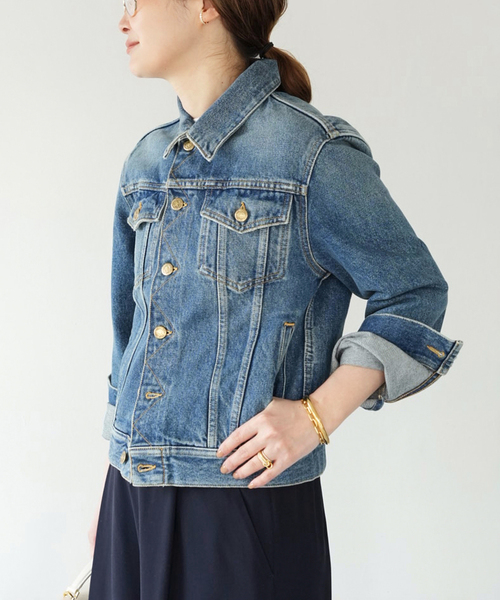【GOLDEN GOOSE / ゴールデングース】 WASHED DENIM JACKET