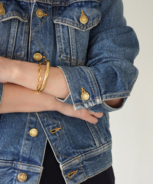 【GOLDEN GOOSE / ゴールデングース】 WASHED DENIM JACKET