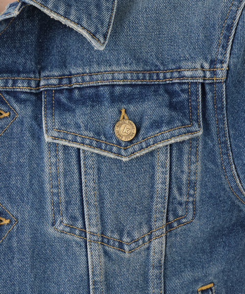 【GOLDEN GOOSE / ゴールデングース】 WASHED DENIM JACKET