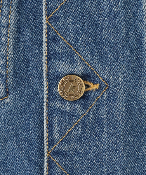 【GOLDEN GOOSE / ゴールデングース】 WASHED DENIM JACKET