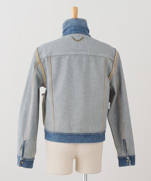 【GOLDEN GOOSE / ゴールデングース】 WASHED DENIM JACKET