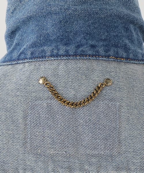 【GOLDEN GOOSE / ゴールデングース】 WASHED DENIM JACKET