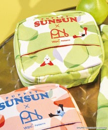 CROSSPLUS ONLINE（クロスプラスオンライン）の「【Wpc.】パペットスンスン × Wpc. Patterns はっ水スクエアポーチ（ポーチ）」