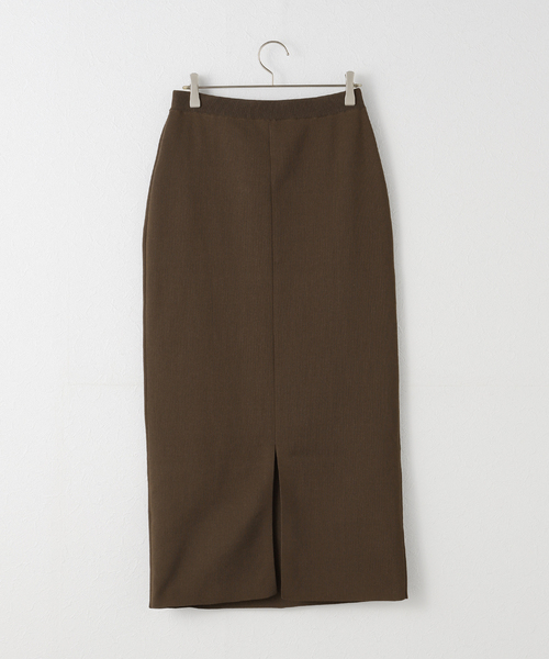 FRAMeWORK（フレームワーク）の「≪追加≫フルニードルニットミディスカート（スカート・レディース・ホワイト/ブラウン/ブラック・36/38/40）」の4枚目の写真