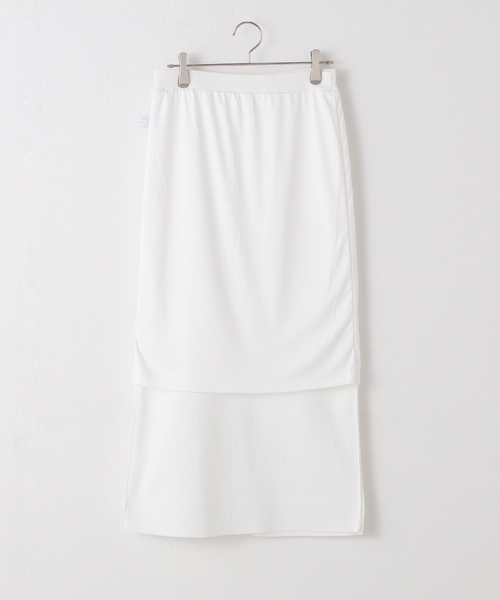 FRAMeWORK（フレームワーク）の「≪追加≫フルニードルニットミディスカート（スカート・レディース・ホワイト/ブラウン/ブラック・36/38/40）」の12枚目の写真