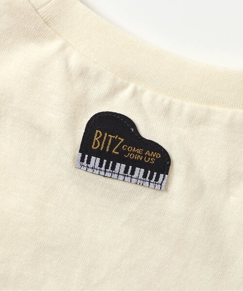 BIT'Z(ビッツ)の「楽器切り絵プリント半袖Tシャツ(Tシャツ/カットソー・キッズ・レッド/レインボー/イエロー/オレンジ・100/95/90/80/120/110)」の10枚目の写真