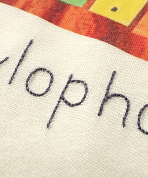 BIT'Z(ビッツ)の「楽器切り絵プリント半袖Tシャツ(Tシャツ/カットソー・キッズ・レッド/レインボー/イエロー/オレンジ・100/95/90/80/120/110)」の12枚目の写真