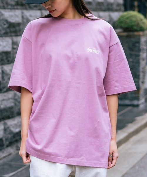BEN DAVIS(ベンデイビス)の「【BEN DAVIS/ベンデイビス】【背中で魅せる発泡プリント】GRATEFUL バックプリントTシャツ 立体ロゴ カラフルモチーフ(Tシャツ/カットソー・メンズ・ホワイト/スモークピンク/ブラック・SMALL/LARGE/MEDIUM/X-LARGE)」の15枚目の写真