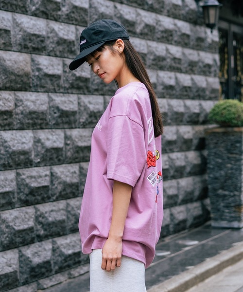 BEN DAVIS(ベンデイビス)の「【BEN DAVIS/ベンデイビス】【背中で魅せる発泡プリント】GRATEFUL バックプリントTシャツ 立体ロゴ カラフルモチーフ(Tシャツ/カットソー・メンズ・ホワイト/スモークピンク/ブラック・SMALL/LARGE/MEDIUM/X-LARGE)」の17枚目の写真