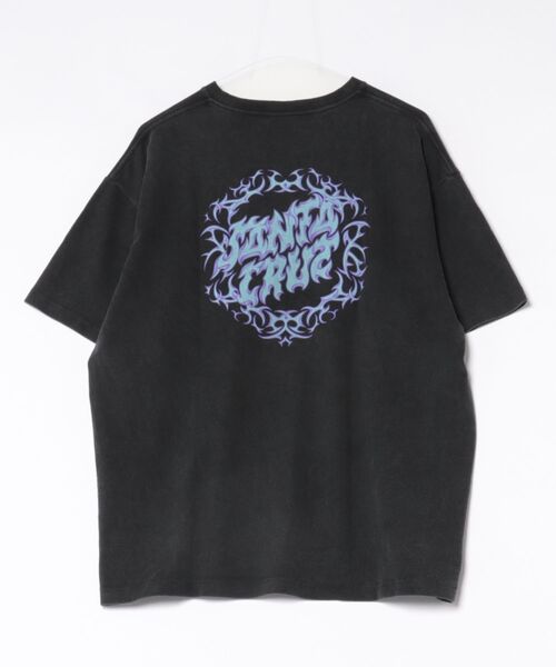 SANTA CRUZ(サンタクルーズ)の「【ムラサキスポーツ限定】SANTA CRUZ サンタクルーズ 半袖 Tシャツ RAZOR DOT CHEST SS TEE 502263403(Tシャツ/カットソー・メンズ・ブラック・XL/L/M)」の2枚目の写真