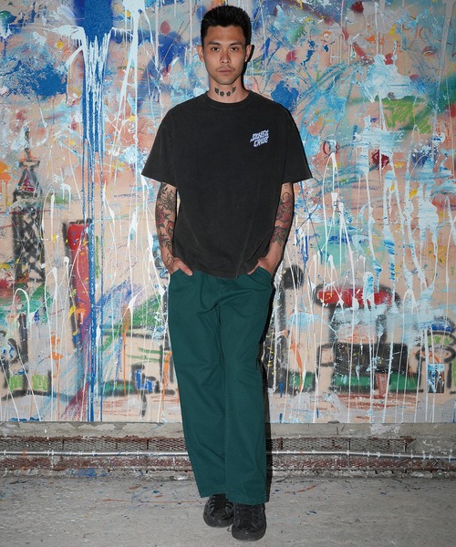 SANTA CRUZ(サンタクルーズ)の「【ムラサキスポーツ限定】SANTA CRUZ サンタクルーズ 半袖 Tシャツ RAZOR DOT CHEST SS TEE 502263403(Tシャツ/カットソー・メンズ・ブラック・XL/L/M)」の5枚目の写真
