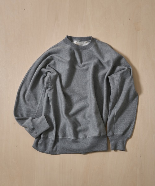 nanamica(ナナミカ)の「【nanamica/ナナミカ】Crew Neck Sweat Shirt(スウェット・メンズ・グレー/ネイビー・XS/S)」の2枚目の写真