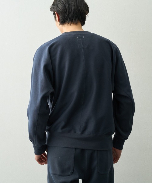 nanamica(ナナミカ)の「【nanamica/ナナミカ】Crew Neck Sweat Shirt(スウェット・メンズ・グレー/ネイビー・XS/S)」の9枚目の写真