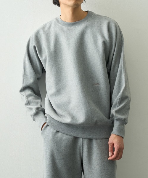 nanamica(ナナミカ)の「【nanamica/ナナミカ】Crew Neck Sweat Shirt(スウェット・メンズ・グレー/ネイビー・XS/S)」の4枚目の写真
