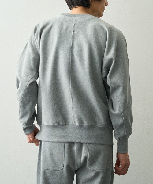 nanamica(ナナミカ)の「【nanamica/ナナミカ】Crew Neck Sweat Shirt(スウェット・メンズ・グレー/ネイビー・XS/S)」の6枚目の写真