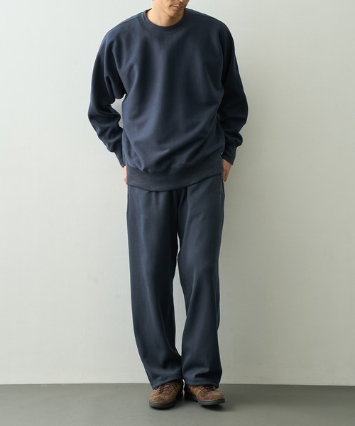 nanamica(ナナミカ)の「【nanamica/ナナミカ】Crew Neck Sweat Shirt(スウェット・メンズ・グレー/ネイビー・XS/S)」の7枚目の写真