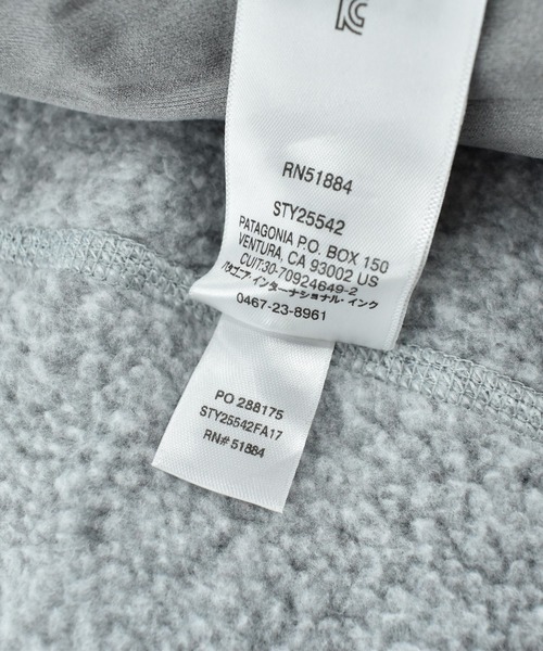 patagonia（パタゴニア）の「【USED】Patagonia ベターセーター（ブルゾン・メンズ・グレー・X-LARGE）」の5枚目の写真