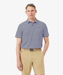 LACOSTE（ラコステ）の「ウルトラドライ ボーダーゴルフポロシャツ（ポロシャツ）」