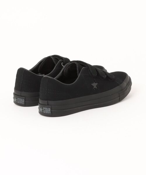 CONVERSE(コンバース)の「【CONVERSE】コンバース ONE STAR SUEDE V-3(ワンスター スエード V-3)(スニーカー・レディース・ブラック×ブラック/ブラック・4/4.5/5/5.5/6.5)」の3枚目の写真