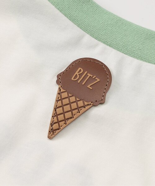 BIT'Z(ビッツ)の「【接触冷感】美味しいスウィーツプリント半袖Tシャツ(Tシャツ/カットソー・キッズ・ミント/イエロー/ブラウン・80/90/95/100/110/120)」の13枚目の写真