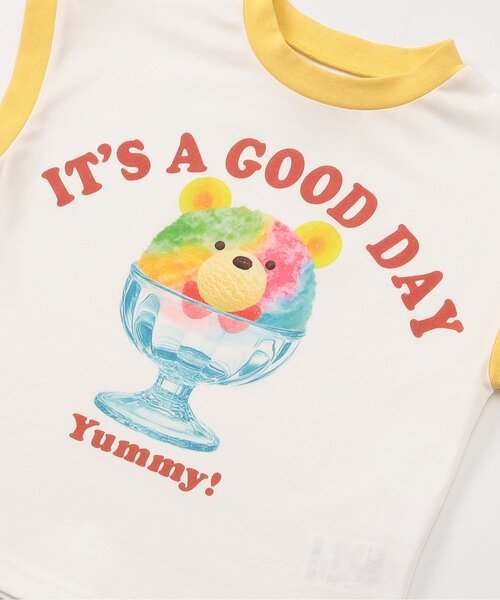 BIT'Z(ビッツ)の「【接触冷感】美味しいスウィーツプリント半袖Tシャツ(Tシャツ/カットソー・キッズ・ミント/イエロー/ブラウン・80/90/95/100/110/120)」の14枚目の写真